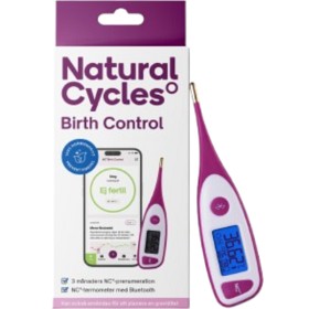 Bild på NC° Birth Control 3-månadersprenumeration & NC°-termometer (Bluetooth)