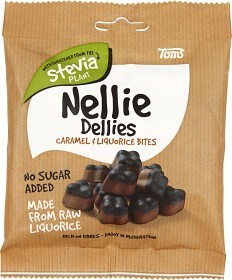 Bild på Nellie Dellies Caramel & Liquorice Bites 90 g