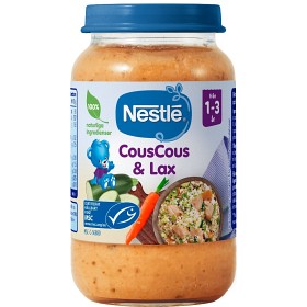Bild på Nestlé Barnmat CousCous & Lax MSC 1-3 år 220 g