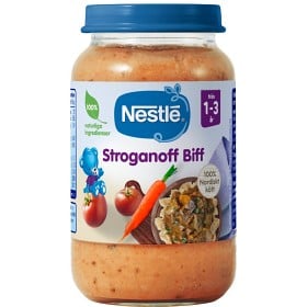 Bild på Nestlé Barnmat Stroganoff Biff 1-3 år 220 g