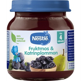 Bild på Nestlé Fruktmos & Katrinplommon från 4 månader 125 g