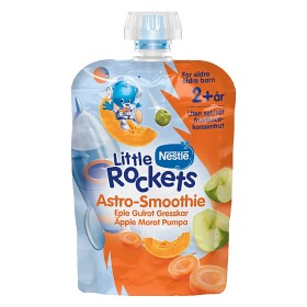 Bild på Nestlé Little Rockets Smoothie Äpple Morot & Pumpa från 2 år 150 g