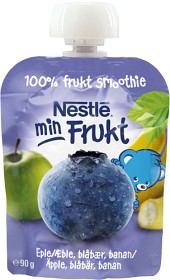 Bild på Nestlé Min frukt Äpple Blåbär Banan 90 g
