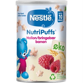 Bild på Nestlé NutriPuffs Banan & Hallon 35 g