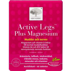 Bild på New Nordic Active Legs Plus Magnesium 60 tabletter