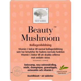 Bild på New Nordic Beauty Mushroom 60 tabletter