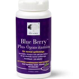 Bild på New Nordic Blue Berry Plus Ögonvitamin 240 tabletter