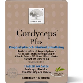Bild på New Nordic Cordyceps Plus 30 tabletter
