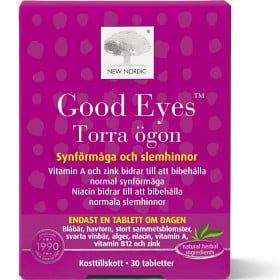 Bild på New Nordic Good Eyes Torra ögon 30 st