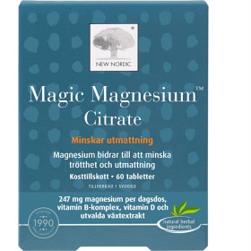Bild på New Nordic Magic Magnesium Citrate 60 tabletter