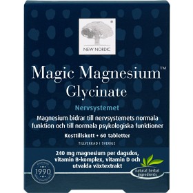 Bild på New Nordic Magic Magnesium Glycinate 60 tabletter