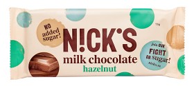 Bild på Nicks Milk Chocolate Hazelnut 75 g