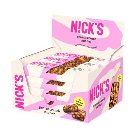 Bild på Nicks Nut Bar Peanut Crunch 12 st 