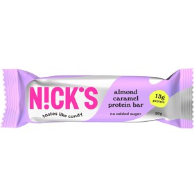 Bild på Nicks Protein Bar Almond Caramel 50 g