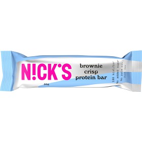 Bild på Nicks Protein Bar Brownie Crisp 50 g