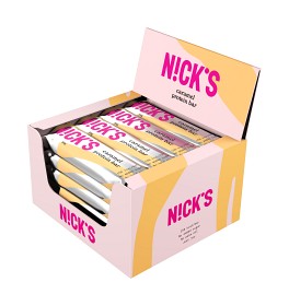 Bild på Nicks Protein Bar Caramel 12 st