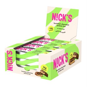 Bild på Nicks Protein Bar Hazelnut Chocolate 12 st