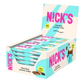 Bild på Nicks Protein Wafer Chocolate 24 st