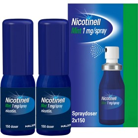 Bild på Nicotinell Mint Spray 1 mg 2x15ml (Duo-pack)