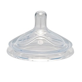 Bild på Nip First Moments Dinapp Wideneck Silikon Onesize 0m+ L