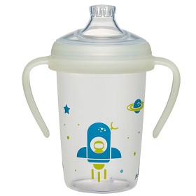 Bild på Nip First Moments Drickpipsflaska PP Day & Night 270 ml Space