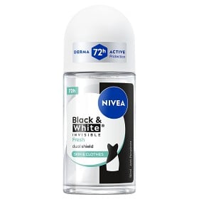 Bild på NIVEA Antiperspirant Deo Black & White Fresh Roll On 50 ml