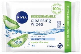 Bild på Nivea Biodegradable Cleansing Wipes 25 st