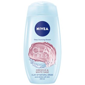 Bild på Nivea Clay Shower Hibiscus & Sage 250 ml