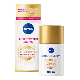Bild på NIVEA Hudvårdsolja Luminous630 Anti Stretch Mark Body Oil-Serum 100 ml