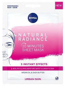Bild på Nivea Natural Radiance Sheet Mask 1 st