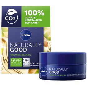 Bild på Nivea Naturally Good Regenerating Night Cream 50 ml