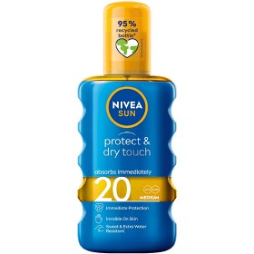 Bild på Nivea Protect & Dry Touch Sun Spray SPF 20 200 ml