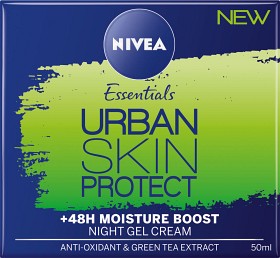 Bild på Nivea Urban Skin Protect Night Gel Cream 50 ml