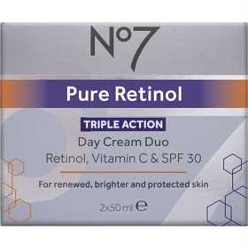 Bild på No7 Pure Retinol Triple Action Day Cream Duo 2 x 50 ml