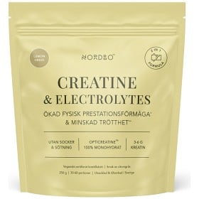 Bild på Nordbo Creatine & Electrolytes 250 g