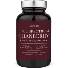 Bild på Nordbo Full Spectrum Cranberry 60 kapslar