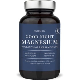 Bild på Nordbo Good Night Magnesium 180 kapslar