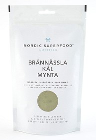 Bild på Nordic Superfood Brännässla Kål Mynta 175 g