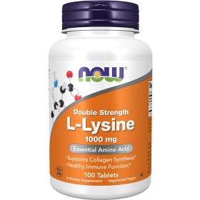 Bild på NOW L-Lysine 1000 mg 100 tabletter
