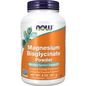 Bild på NOW Magnesium Bisglycinate Powder 227 g