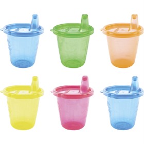 Bild på Nuby Cup Set with Free Flow Spout 210 ml +9m, 6 st