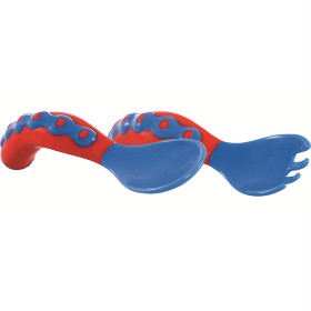 Bild på Nûby Starter Spoon & Fork 9m+ Blue/Red