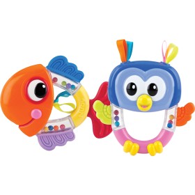 Bild på Nuby Teether Rattle Pals 3m+