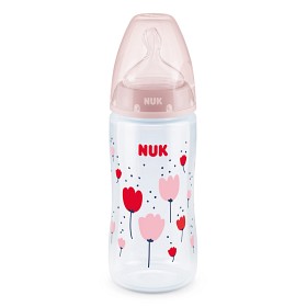 Bild på NUK First Choice+ Temperature Control Nappflaska 300 ml (Rosa)
