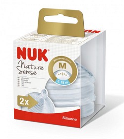 Bild på NUK Nature Sense Dinapp Stl 2 Medium 2-pack