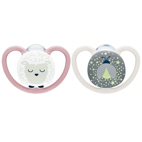 Bild på NUK Perfect Match Air Night Sheep stl 0-6 mån