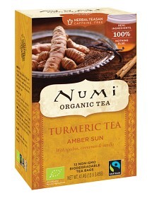 Bild på Numi Organic Tea Turmeric Amber Sun 12 st