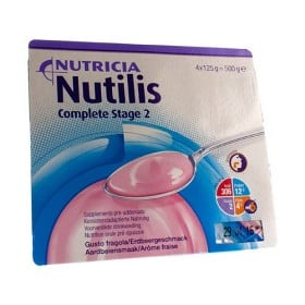 Bild på Nutilis Complete Stage 2 Jordgubb 4 x 125 g