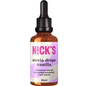 Bild på Nicks Stevia Drops Vanilla 50 ml