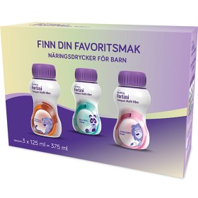Bild på Nutridrink Compact Multi Fibre startpack 3 x 125 ml